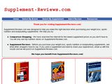 http://www.supplement-reviews.com